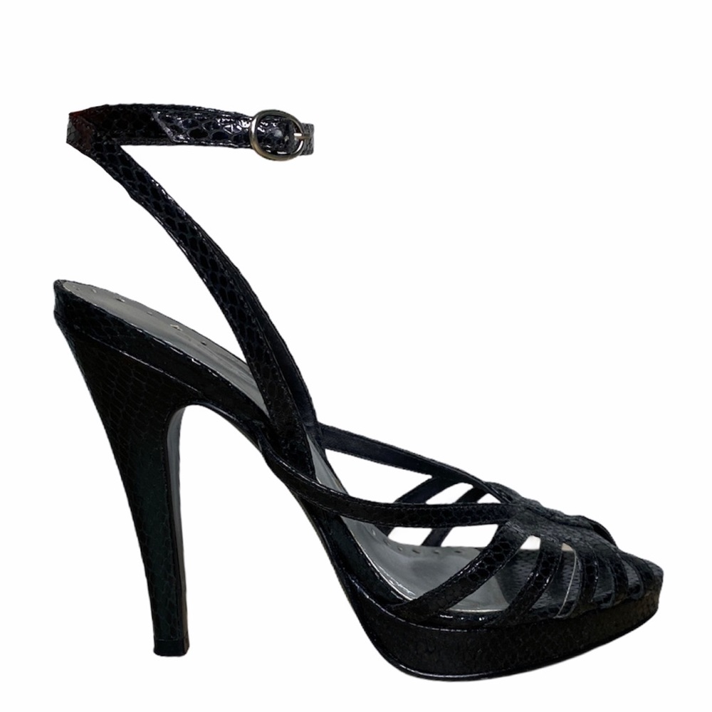 BCBGirls | Snakeskin Strappy Pumps